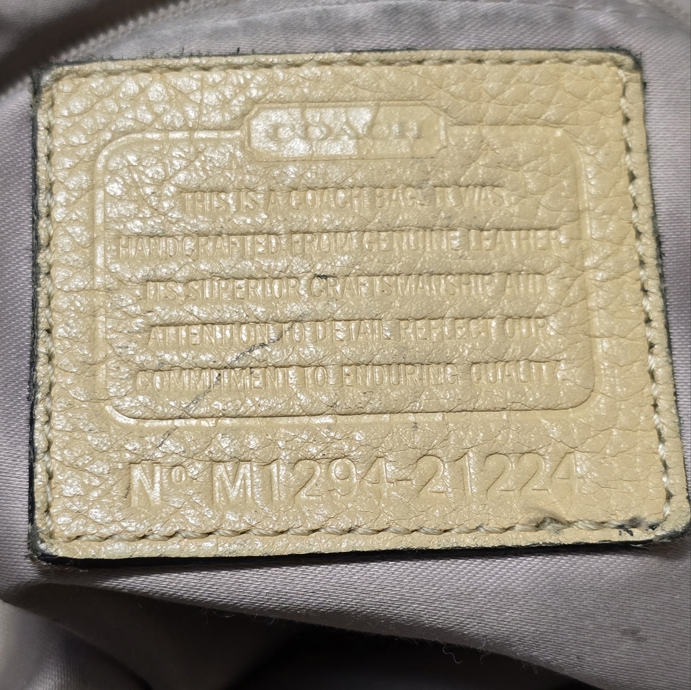 Coach Yellow Leather Shoulder Bag - Picture 13 of 15